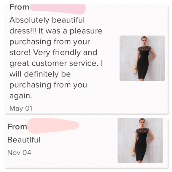 Bandage Lace Detail Bodycon Midi Dress in Black - Picture 14 of 16